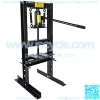 Hydraulic Shop Press | Steel With Red Finish | 6-Ton | Bench Top Mount | Up To 18-Inch WorRange | Includes 2 Press Plates | Weights 60 LBS | Lever-Action