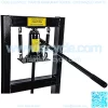 Hydraulic Shop Press | Steel With Red Finish | 6-Ton | Bench Top Mount | Up To 18-Inch WorRange | Includes 2 Press Plates | Weights 60 LBS | Lever-Action - Image 3