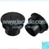 2Pcs 60mm Dashboard Air Vent Outlet Air Conditioning Deflector Side Roof for Car RV ATV A1176 (Black) - Image 3