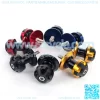 CNC Machined Aluminum 10mm Swingarm Spools For Motorcycle
