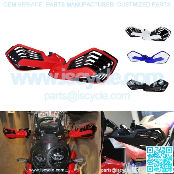 ATV Motorcycle Grille Hand Shield Handguard Protector for 7/8'' 22mm Handlebars - Image 2