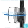 UTV Side Mirrors Compatible With Polaris Ranger General w/Pro-Fit and Compatible With Can-Am Defender Maverick Trail w/ Profiled Tube Adjustable break-Away Rear View Side Mirror - Image 3