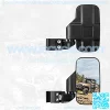 UTV Side Mirrors Compatible With Polaris Ranger General w/Pro-Fit and Compatible With Can-Am Defender Maverick Trail w/ Profiled Tube Adjustable break-Away Rear View Side Mirror - Image 5