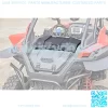 UTV Cargo Box for RZR PRO, Forward Poly Water Resistant 73 QT Forward Cargo Storage Box for Polaris RZR PRO XP LE 4 2020-2021 Accessories, Replacement #2883751 - Image 2