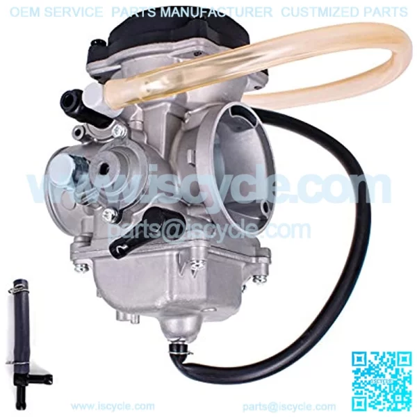 Carburetor Fits for Kawasaki KLR650 2008-2018 Carb with T-Pipe Replaces 15003-0118 15004-0050 15004-0072 15004-0073 - Image 3