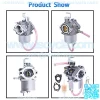 Carburetor Carb Replacement for Golf Cart Club Car DS Precedent Turf Carryall Kawasaki FE290 Engine Carb 1016438 1016439 1016440 1016441 1016478 17561 1018056-01 101805601 1019056-01 101905601 - Image 2