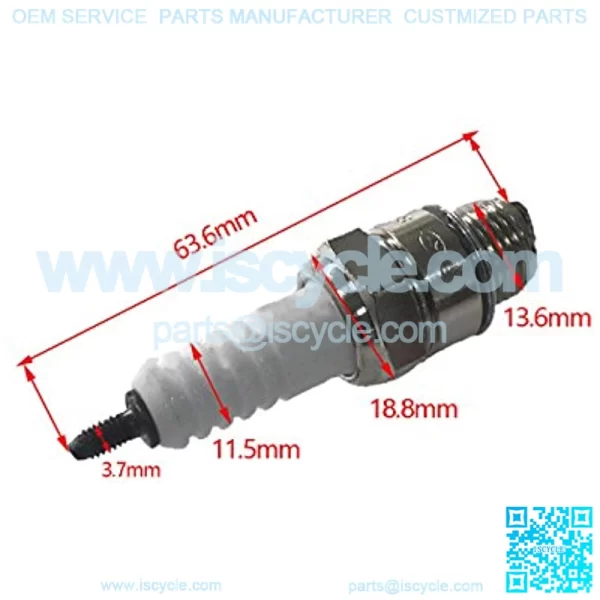 Carburetor Connecting Head&60mm Red Air Filter For 49cc 80cc Motorised Bicycle - Image 3
