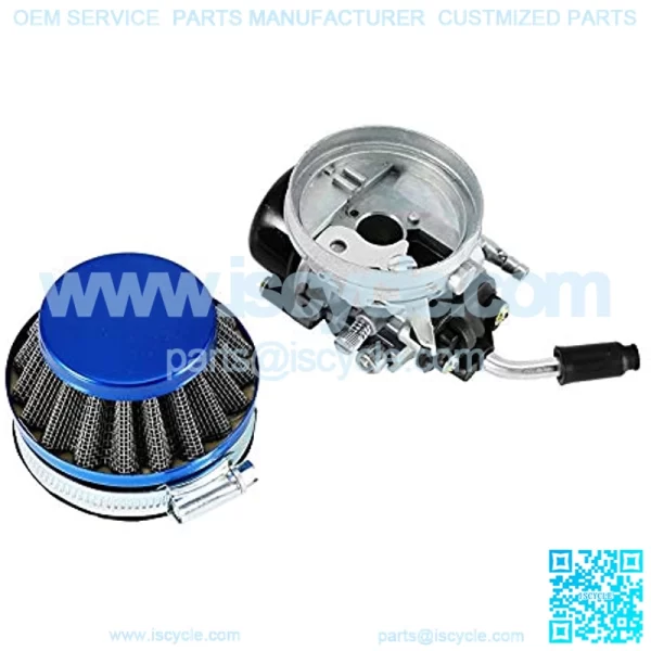 Carburetor Air Filter, Motorized Bike Carb Carburetor Air Filter Air Cleaner Bicycle Carburetor 40-80cc Gas Bicycle
