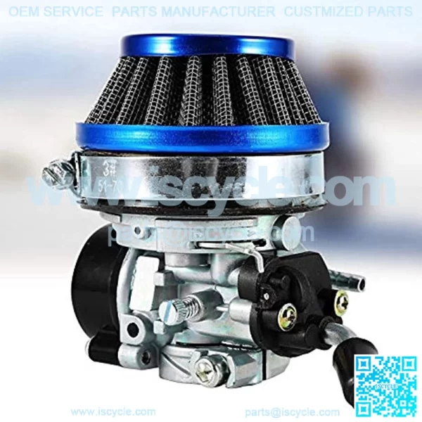 Carburetor Air Filter, Motorized Bike Carb Carburetor Air Filter Air Cleaner Bicycle Carburetor 40-80cc Gas Bicycle - Image 2