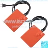 2Pcs Silicone Car Engine Heater Pad - 4" x 5" Self-Adhesive Oil Pan Heater Pad Battery Heater Pad Engine Block Heater Pad with Thermal Protector 68" Long Power Cord 150W 120V