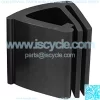 Golf Cart WindRetaining Clips for Club Car Yamaha Fit 1"x1" Tube of Golf Carts