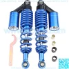 320mm Rear Air Shock Absorbers Fits GY6 Scooter Electric Scooter ATV Go Kart Quad Dirt Sport Bikes Universal Motorcycle - Blue