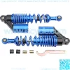 1 Pair 320mm Rear Air Shock Absorbers Fits GY6 Scooter Electric Scooter ATV Go Kart Quad Dirt Sport Bikes Universal Motorcycle - Blue - Image 3