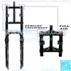 YXYH Adjustable Double Shoulder Snowmobile Fork,Air Pressure Shock Absorber Fork Adjustable Damping Stroke 170MM Tires 264.0 Sports Outdoor - Image 2