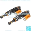 340mm/ 13.39in Springs Damper, Aluminum Alloy Front Rear Suspension Damper with Air Pocket for Motorcycles/Off-Road Vehicles/ATVs