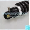 Suspension Shock 2 Pieces New 10mm Spring 400mm Rear Suspension Shock Absorber for ATV Quad Replace Motorcycle Black for Bike   car (Color : Black Silver) - Image 4