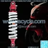 Shocks Struts 1200LBS Motorcycle Rear Shock Damper Air Suspension 325mm Aluminum Alloy Damper Spring Shocks Struts for ATV Quads Bikes Buggies Universal - Image 4