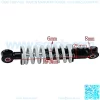 450lb 190mm Rear Shock Suspension Fit for Moped Scooter Fit for Mini Dirt Pocket Bike Fit for ATV Motorcycle Suspension Strut Motorcycle Shock Absorber - Image 2