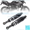 2pcs Spring 7mm Black 320mm 12.6inch Motorcycle Dirt Street Motor Bike ATV Quad Rear Shock Absorber Rear Suspension Bumper Motorcycle Shock Absorber Rear Motorcycle Shock Absorber - Image 5