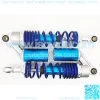 320mm A Pair Motorcycle Air Shock Absorbers Universal Fit For Suzuki Yamaha Kawasaki ATV Go Kart Quad Dirt Sport Bikes (Silver Blue) - Image 2