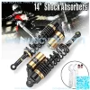 Shock Absorbers 1 Pair Universal 360mm 14" Motorcycle Rear Air Shock Absorbers Suspension Fit for Yamaha Fit for Suzuki ATV Dirt Bike Shock Absorbers - Image 2