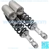 12.60in 320mm Universal Motorcycle Rear Air Shock Absorbers For Yamaha Kawasaki Honda Suzuki Pit Dirt Bike Quad ATV Go Kart (Black&Silvery) - Image 3