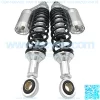 320 mm Motorcycle Air Shocks Absorber Fit for Honda Yamaha Kawasaki Suzuki ATV Go Kart Quad Dirt Sport Bikes(Black/Silvery,1 Pair) - Image 3