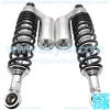 320 mm Motorcycle Air Shocks Absorber Fit for Honda Yamaha Kawasaki Suzuki ATV Go Kart Quad Dirt Sport Bikes(Black/Silvery,1 Pair) - Image 4