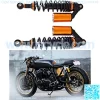 Motorcycle Absorber Rear Adjustable Suspension Air Shock 320mm/12.5 Replacement for Honda Yamaha Suzuki Kawasaki CB750 CB1300