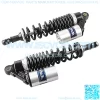 2 Pcs 340mm Air Shock Absorber ATV Motorcycle Quad Suspension Shocks For Motorcycle, ATV, Quad, Dirt Bike, Go Kart, Black & Silver - Image 2