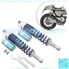 Motorcycle Shock Absorbers Damper Scooters Rear Suspension 12.5 320mm Replacement for Honda CX500 GL500 650 Clear Blue