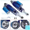 Motorcycle Shock Absorbers Damper Scooters Rear Suspension 12.5 320mm Replacement for Honda CX500 GL500 650 Clear Blue - Image 2