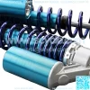 Motorcycle Shock Absorbers Damper Scooters Rear Suspension 12.5 320mm Replacement for Honda CX500 GL500 650 Clear Blue - Image 3