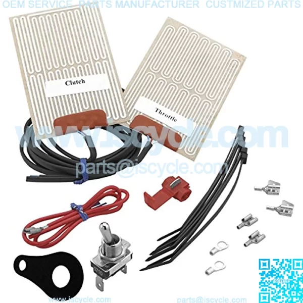 Symtec Motorcycle Hand Warmer Kit with Metal Toggle Switch 210019MT