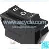 5Pcs AC 20A/125V 22A/250V SPDT 3 Terminal 3 Position On-Off-On Switch Boat Rocker Switches Black - Image 2