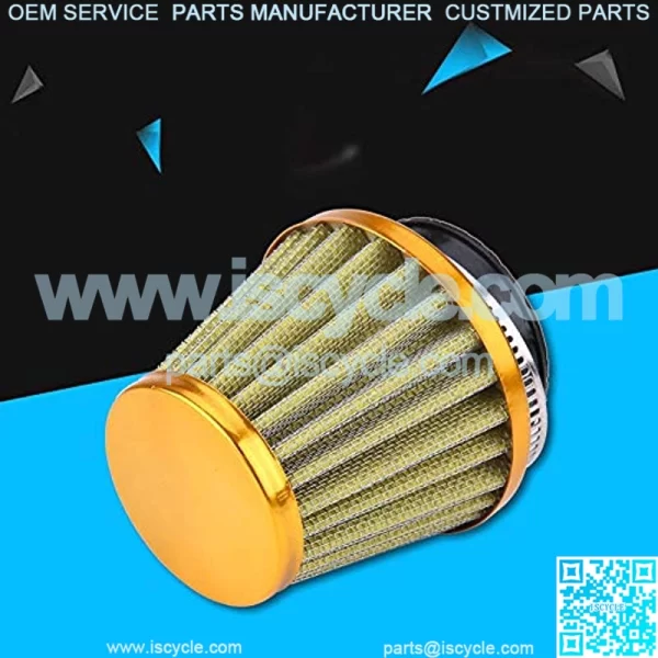 44mm Motorcycle Clamp-On Air Intake Filter Kit - Image 2