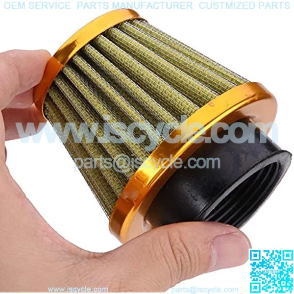 44mm Motorcycle Clamp-On Air Intake Filter Kit - Image 4