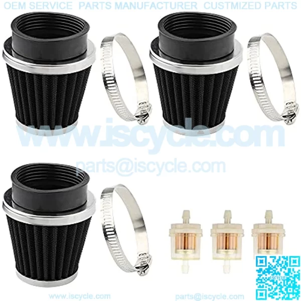 54mm Air Filter Fuel Replacement for Suzuki GS1000G GS1100E GS1150E GS750 GS850G Yamaha XS1100 Motorcycle