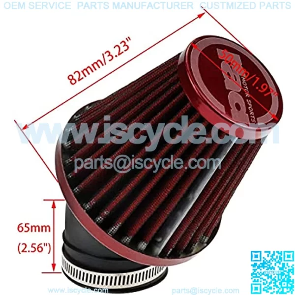 Universal Motorcycle Air Filter Replaceable Motorcycle Modified Parts For Increasing Air Flow Into Engine - Image 4
