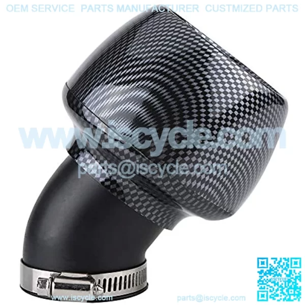 Carbon Fiber Universal Air Filter Cleaner for 150cc-250cc Motorcycle Scooter ATV Dirt Bike(42MM),5% coupon applied at checkout,with coupon