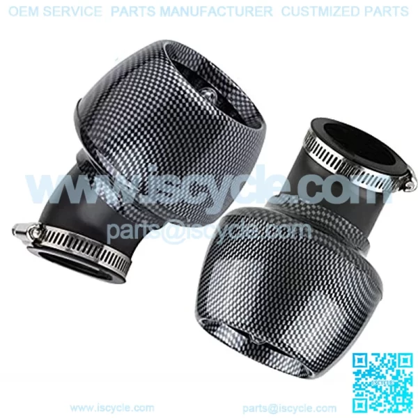 Carbon Fiber Universal Air Filter Cleaner for 150cc-250cc Motorcycle Scooter ATV Dirt Bike(42MM),5% coupon applied at checkout,with coupon - Image 4