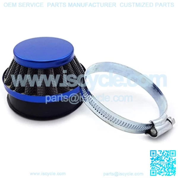 Blue 58-60mm Air Filter for ATV Pocket Bike Yamaha Honda Suzuki Kawasaki Motorcycle - Image 3