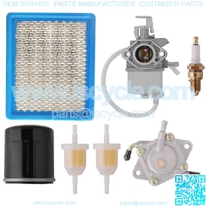 Club Car Tune Up Kit for Compatible with Golf Cart DS Gas 1992-2004 with 1016478 Carburetor, 1016467 Oil Filter, 1025582 Air Filter, Fuel Pump, Fuel Filter, Spark Plug Replacement Club Car DS