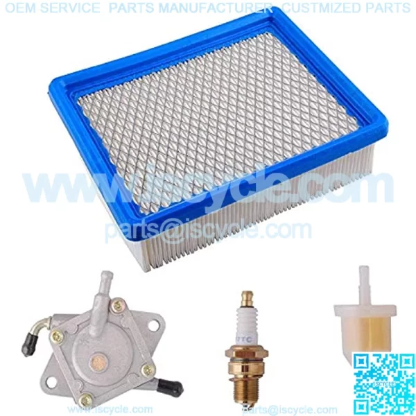 Club Car Tune Up Kit 1025582 Air Filter Spark Plug with Fuel Filter 1014523 Fuel Pump for Compatible with Golf Cart DS Gas 1992-2004 1015426 4-Cycle