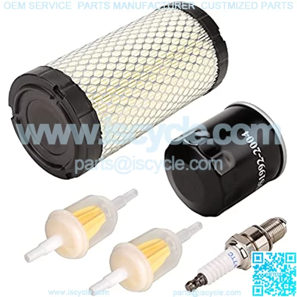 Golf Cart Tune Up Kit for Club Car Precedent 2004-2015 Gas Models, Air Filter 102558201 Oil Filter 1016467 Fuel Filter 102003201 Spark Plug BPR2ES - Image 2