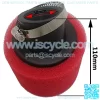 38mm Air Filter Sponge Foam Cleaner for Dirt Pit Bike ATV CRF KLX Motorcycle (red) - Image 3