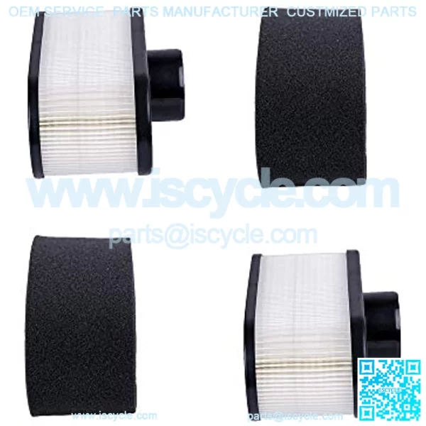 (Pack of 2) 11013-0726 11013-0752 Air Filter with 11013-7046 Pre Filter, for Kawasaki FR651V FR691V FR730V 4-Cycle Engine, Kawasaki Engine Part, Kawasaki Air Cleaner