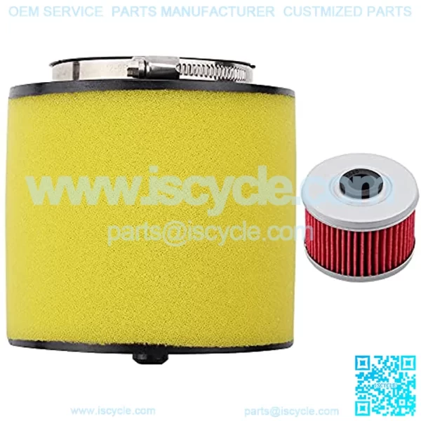 TRX500FA Air Filter with Oil Filter Replacement for Rincon 650 680 MUV700 TRX680FA TRX500FPA 17254-HPO-A00