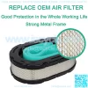 2 Pack 32 083 09-S Air Filter, Replace for KT715 KT725 KT730 KT735 KT740 KT745 Engine Cub Cadet Lawn Mower Air Filter, Premium 32 083 09 32 883 09-S1 Air Filter - Image 4