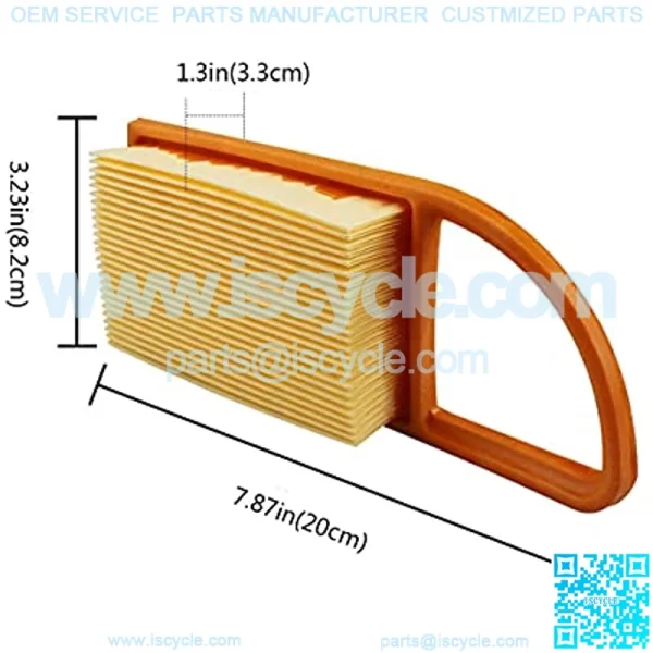 New Pack 2 pcs of Air Filter For BR500 BR550 BR600 Backpack blowers Replace 4282 141 0300 4282 141 0300B - Image 2